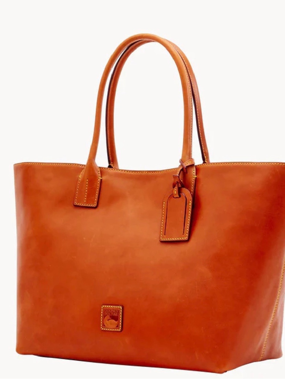 Dooney & Bourke Cognac Leather Tote
